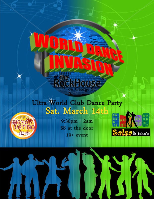 dance invasion flyer