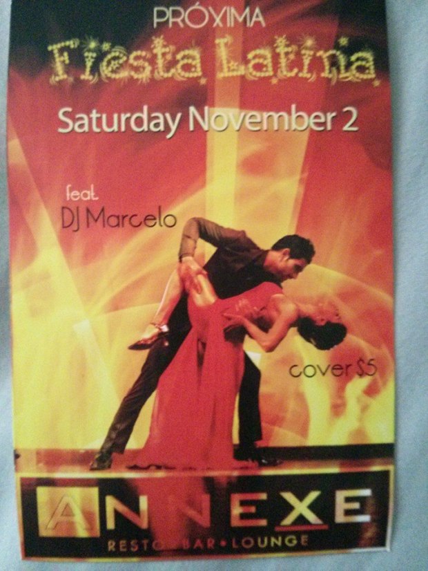 nov 2 2013 fiesta dj marcelo flyer