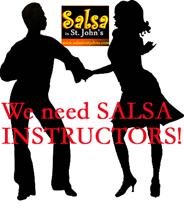 we need salsa instructors copy