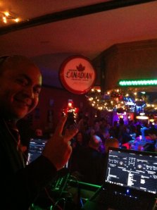 dj chamba at tjs fundraiser for filmmaker