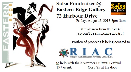 eastern edge gallery salsa flyer pic a