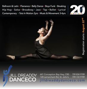 jill dreaddy dance flyer